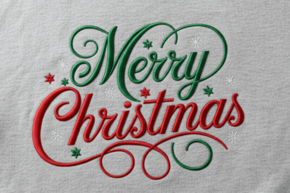Download Merry Christmas Embroidery Files - Merry christmas Collection